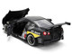 2009 Nissan GT R R35 Ben Sopra Matt Black with Mechagodzilla Graphics Hollywood Rides Series 1/24 Diecast Model Car Jada 36707