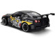 2009 Nissan GT R R35 Ben Sopra Matt Black with Mechagodzilla Graphics Hollywood Rides Series 1/24 Diecast Model Car Jada 36707