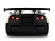 2009 Nissan GT R R35 Ben Sopra Matt Black with Mechagodzilla Graphics Hollywood Rides Series 1/24 Diecast Model Car Jada 36707