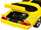 1980 Chevrolet Camaro Z28 with T Tops Bright Yellow with Stripes 1/18 Diecast Model Car Greenlight 13690
