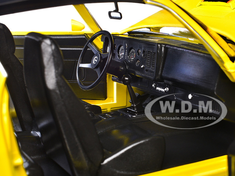 1980 Chevrolet Camaro Z28 with T-Tops Bright Yellow with Stripes 1