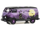 Volkswagen Type 2 Panel Van Halloween 2025 Black and Purple with Graphics Hobby Exclusive Series 1/64 Diecast Model Car Greenlight 30481