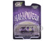 Volkswagen Type 2 Panel Van Halloween 2025 Black and Purple with Graphics Hobby Exclusive Series 1/64 Diecast Model Car Greenlight 30481
