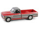 1972 Chevrolet Cheyenne C10 Short Bed Pickup Truck Ruby Red and Gunmetal Gray Metallic Hobby Exclusive Series 1/64 Diecast Model Car Greenlight GL30547