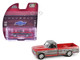 1972 Chevrolet Cheyenne C10 Short Bed Pickup Truck Ruby Red and Gunmetal Gray Metallic Hobby Exclusive Series 1/64 Diecast Model Car Greenlight GL30547