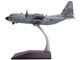 Lockheed C 130H3 Hercules Transport Aircraft Montana Air National Guard Great Falls ANGB United States Air Force Gemini 200 Series 1/200 Diecast Model Airplane GeminiJets G2AFO1410
