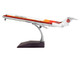 McDonnell Douglas MD 81 Commercial Aircraft Continental Airlines N859HA White with Red and Orange Stripes Gemini 200 Series 1/200 Diecast Model Airplane GeminiJets G2COA1363