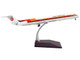 McDonnell Douglas MD 81 Commercial Aircraft Continental Airlines N859HA White with Red and Orange Stripes Gemini 200 Series 1/200 Diecast Model Airplane GeminiJets G2COA1363