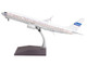 Boeing 737 900ER Commercial Aircraft Continental Airlines United Airlines N75435 White with Red and Blue Stripes Gemini 200 Series 1/200 Diecast Model Airplane GeminiJets G2UAL1407
