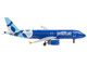 Airbus A320 Commercial Aircraft JetBlue Airways N547JB Blue with Graphics 1/400 Diecast Model Airplane GeminiJets GJ2289