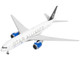 Boeing 777 200ER Commercial Aircraft United Airlines Star Alliance N77022 White with Black Tail 1/400 Diecast Model Airplane GeminiJets GJ2314