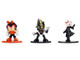 Sonic The Hedgehog Set of 18 Diecast Figures Wave 2 Nano Metalfigs Series Diecast Models Jada 36774
