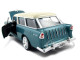 1955 Chevrolet Nomad Green 1/24 Diecast Model Car Motormax 73248