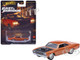 1970 Plymouth Road Runner Custom Copper Metallic with Black Hood Furious 7 2015 Movie Fast & Furious Series Diecast Model Car Hot Wheels JBL87