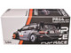 Pandem Civic EG6 RHD Right Hand Drive Kanjozoku Matt Black and Gray with Graphics 1/64 Diecast Model Car Pop Race PR640163