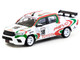 Toyota Hilux Pickup Truck RHD Right Hand Drive #18 White with Red and Green Graphics Hobby64 Series 1/64 Diecast Model Car Tarmac Works T64-041-WH2