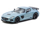 Mercedes Benz SLS AMG Coupe Black Series Matte Blue Metallic Global64 Series 1/64 Diecast Model Tarmac Works T64G-027-MB