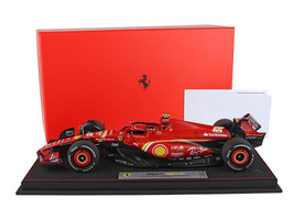 Ferrari SF 24 #55 Carlos Sainz Formula One F1 Miami GP 2024 Limited Edition to 96 pieces Worldwide 1/18 Diecast Model Car BBR BBR241855BDIE