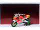 Honda NSR500 WGP500 Motorcycle #56 Red and White with Helmet Baribari Legend 1986 OVA 1/12 Model Autoart 12566