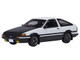 Toyota Sprinter Trueno AE86 RHD Right Hand Drive Project D Final Version White with Graphics Initial D 1998 2021 TV Series 1/64 Diecast Model Car Autoart 20036