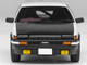 Toyota Sprinter Trueno AE86 RHD Right Hand Drive Project D Final Version White with Graphics Initial D 1998 2021 TV Series 1/64 Diecast Model Car Autoart 20036