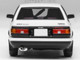 Toyota Sprinter Trueno AE86 RHD Right Hand Drive Project D Final Version White with Graphics Initial D 1998 2021 TV Series 1/64 Diecast Model Car Autoart 20036