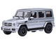 2017 Mercedes Benz AMG G 63 Silver Metallic 1/64 Diecast Model Car Autoart 20114