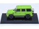 2017 Mercedes Benz AMG G 63 Alien Green 1/64 Diecast Model Car Autoart 20115