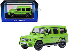 2017 Mercedes Benz AMG G 63 Alien Green 1/64 Diecast Model Car Autoart 20115