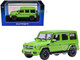 2017 Mercedes Benz AMG G 63 Alien Green 1/64 Diecast Model Car Autoart 20115
