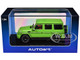 2017 Mercedes Benz AMG G 63 Alien Green 1/64 Diecast Model Car Autoart 20115
