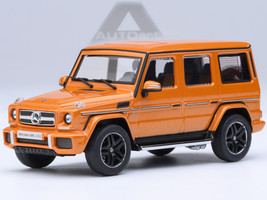 2017 Mercedes Benz AMG G 63 Sunset Beam Orange 1/64 Diecast Model Car Autoart 20202