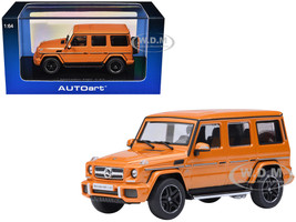2017 Mercedes Benz AMG G 63 Sunset Beam Orange 1/64 Diecast Model Car Autoart 20202