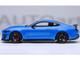 Ford Mustang Shelby GT500 Grabber Blue with White Stripes 1/18 Model Car Autoart 73094