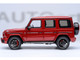 2019 Mercedes Benz AMG G63 Cardinal Red Metallic 1/18 Model Car Autoart AA76353