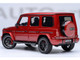 2019 Mercedes Benz AMG G63 Cardinal Red Metallic 1/18 Model Car Autoart AA76353