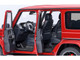 2019 Mercedes Benz AMG G63 Cardinal Red Metallic 1/18 Model Car Autoart AA76353