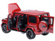 2019 Mercedes Benz AMG G63 Cardinal Red Metallic 1/18 Model Car Autoart AA76353