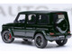 2019 Mercedes Benz AMG G63 Emerald Green Metallic 1/18 Model Car Autoart AA76355