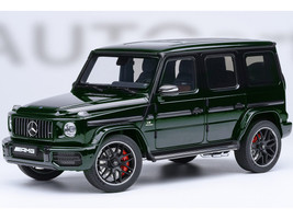 2019 Mercedes Benz AMG G63 Emerald Green Metallic 1/18 Model Car Autoart AA76355