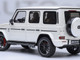 2019 Mercedes Benz AMG G63 Brilliant White Metallic 1/18 Model Car Autoart AA76356