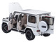 2019 Mercedes Benz AMG G63 Brilliant White Metallic 1/18 Model Car Autoart AA76356