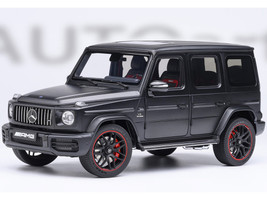 2019 Mercedes Benz AMG G63 Matt Black 1/18 Model Car Autoart AA76357