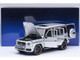 2019 Mercedes Benz AMG G63 Iridium Silver Metallic 1/18 Model Car Autoart AA76358