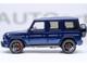 2019 Mercedes Benz AMG G63 Brilliant Blue Metallic 1/18 Model Car Autoart AA76359
