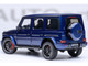 2019 Mercedes Benz AMG G63 Brilliant Blue Metallic 1/18 Model Car Autoart AA76359