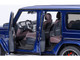 2019 Mercedes Benz AMG G63 Brilliant Blue Metallic 1/18 Model Car Autoart AA76359