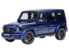 2019 Mercedes Benz AMG G63 Brilliant Blue Metallic 1/18 Model Car Autoart AA76359