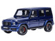 2019 Mercedes Benz AMG G63 Brilliant Blue Metallic 1/18 Model Car Autoart AA76359
