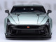 Nissan GT R50 By ItalDesign Green Metallic and Black 1/18 Model Car Autoart AA77512